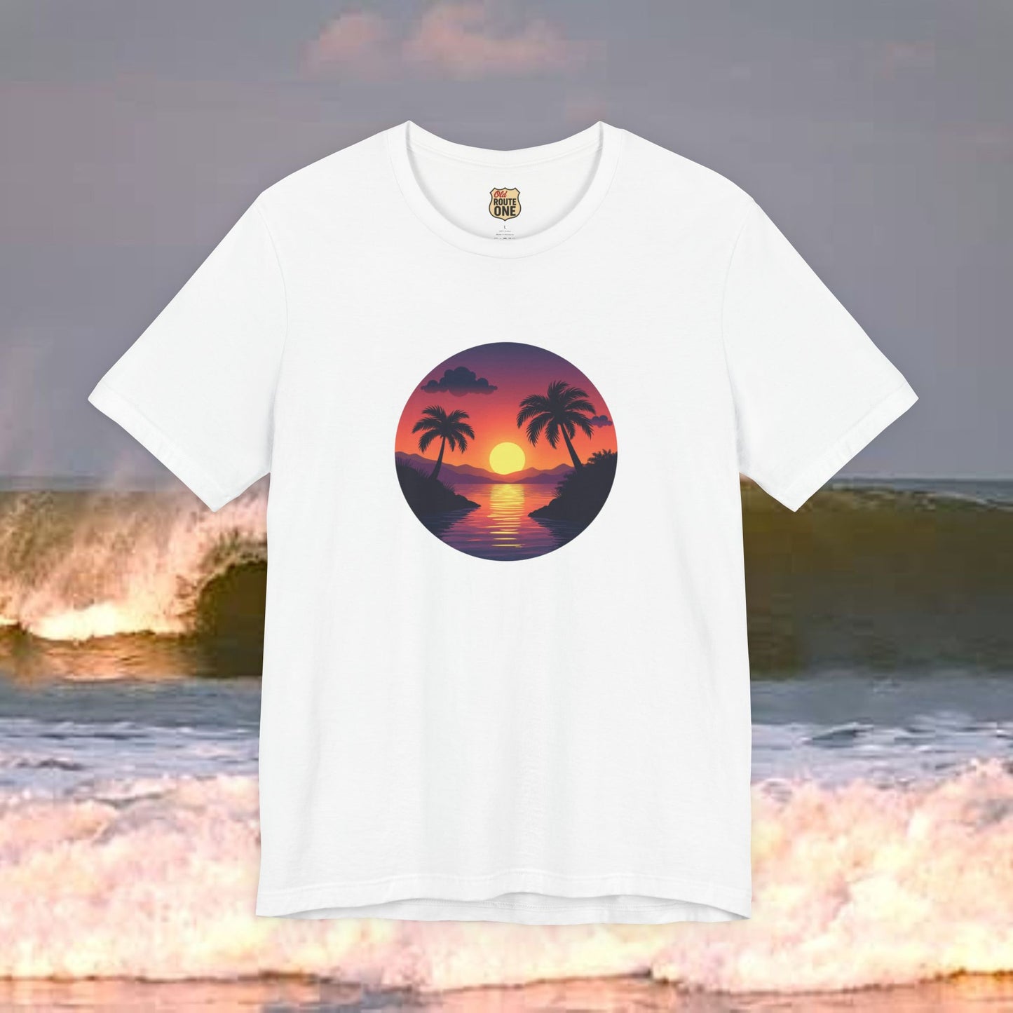 Sunset Chaser T-shirt, comfy cozy beach shirt
