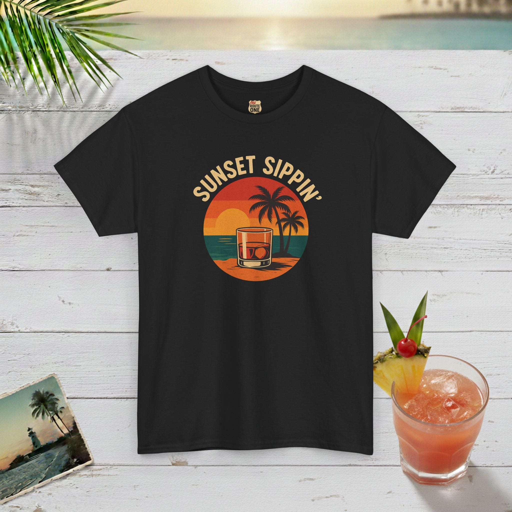 SUNSET SIPPIN' T-shirt