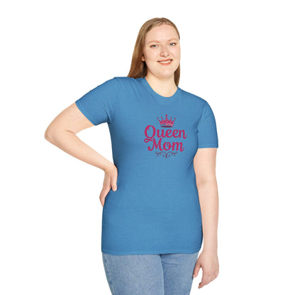Queen Mom Tee Perfect Gift for Mom T-shirt Birthday Gift Mother's Day Gift for Her Women's Tshirt Gift