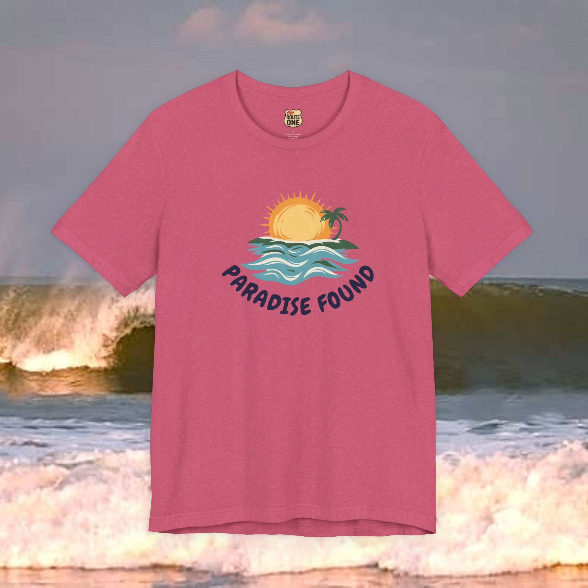 Paradise Found Sunrise over the Waves T-shirt