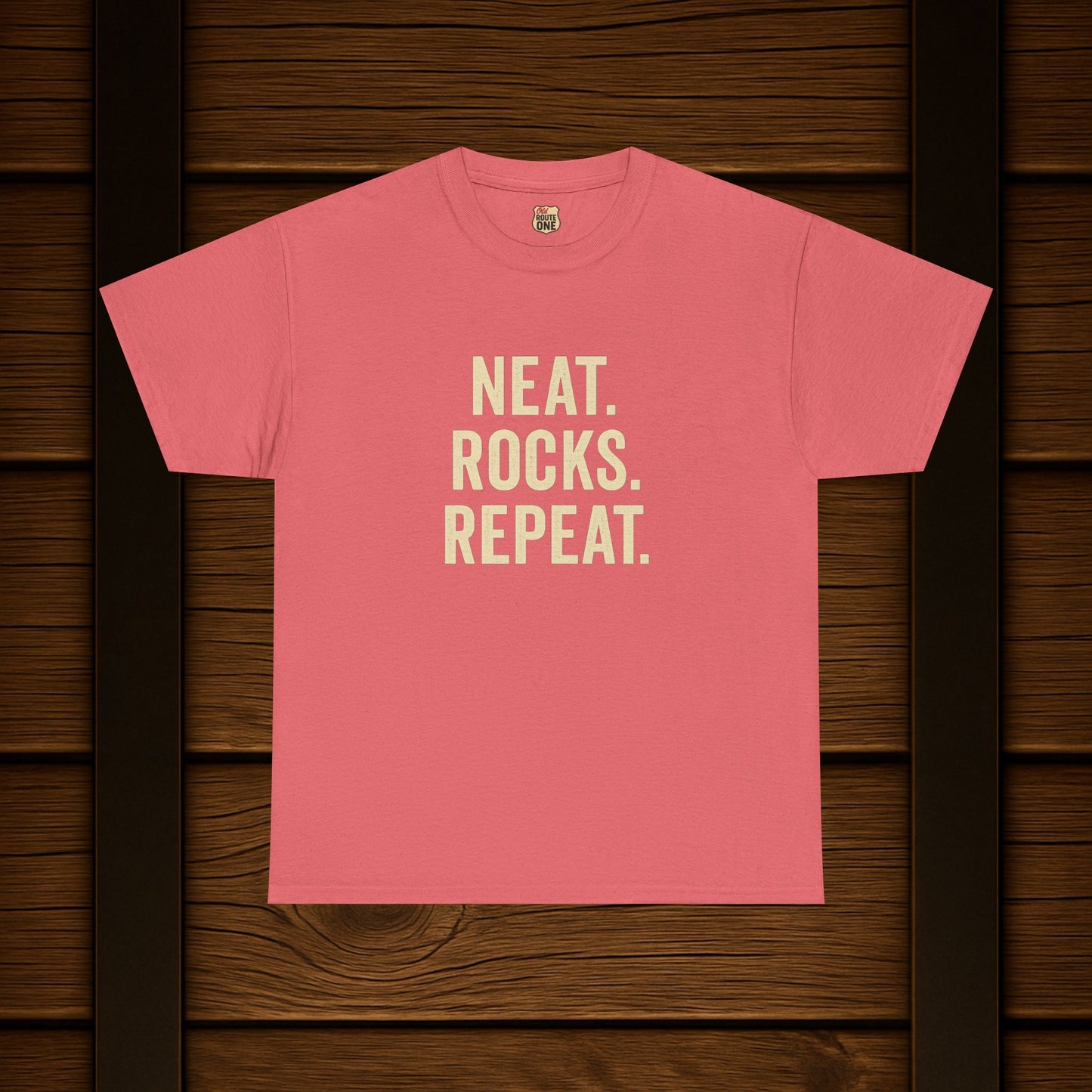 Neat. Rocks. Repeat. T-shirt