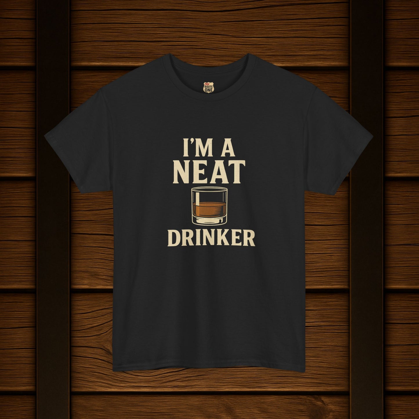 NEW Neat Drinker Bourbon T-shirt