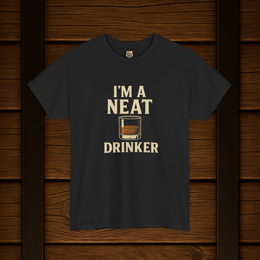 NEW Neat Drinker Bourbon T-shirt