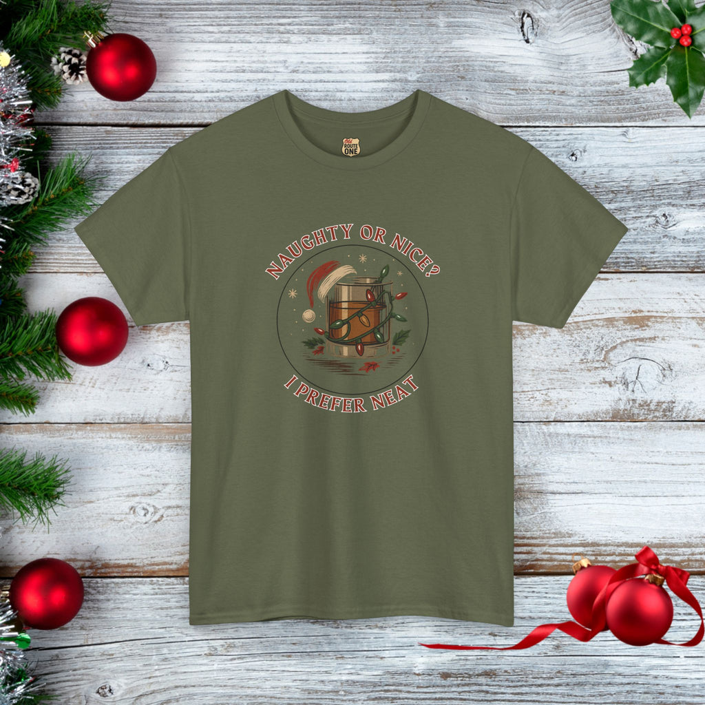 Naughty or Nice? I Prefer NEAT! t-shirt