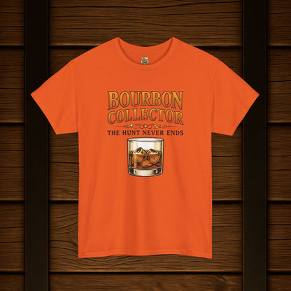 Bourbon Collector The Hunt graphic t-shirt