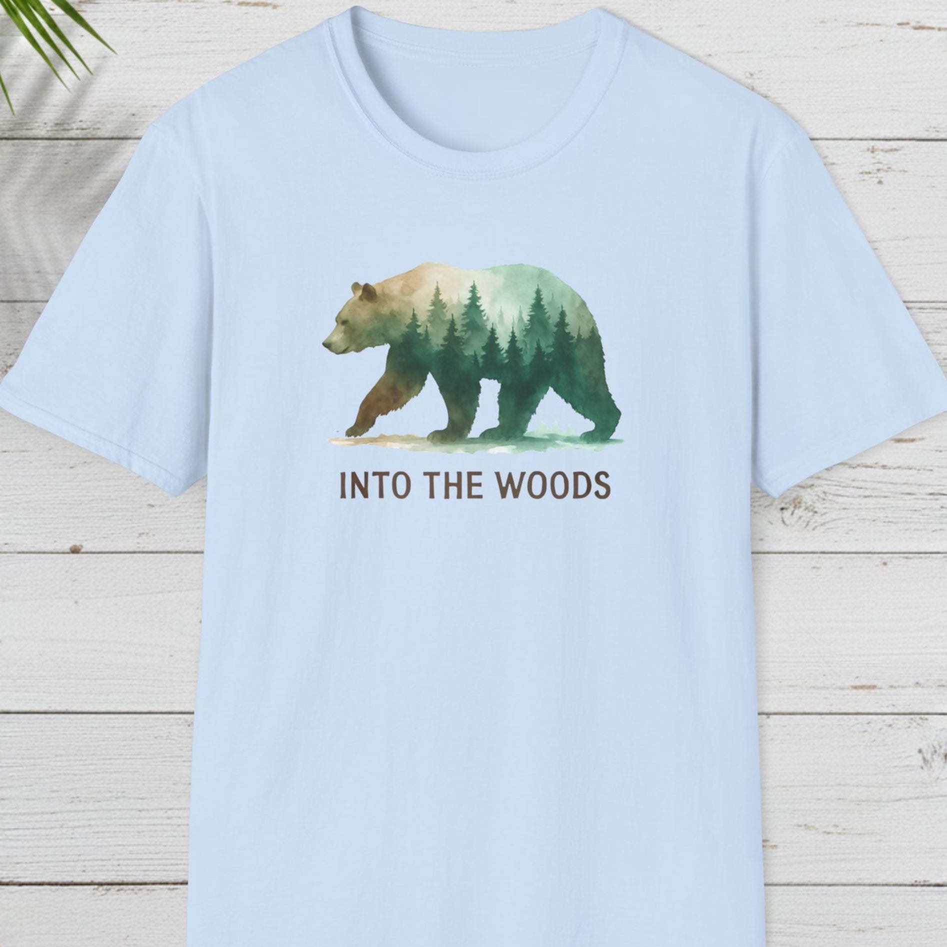 Forest Bear Silhouette T-Shirt