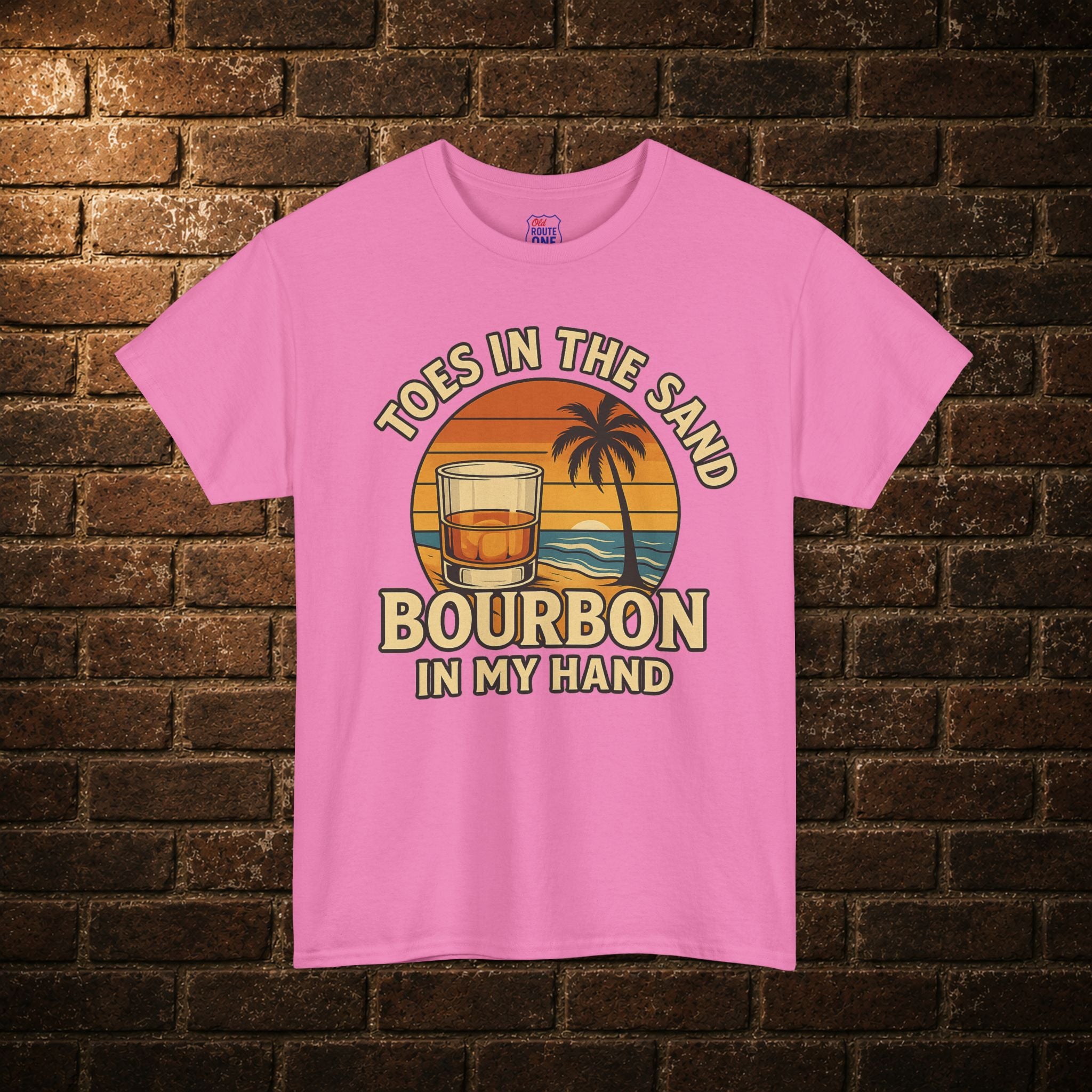 Toes in the Sand Bourbon in my Hand T-shirt