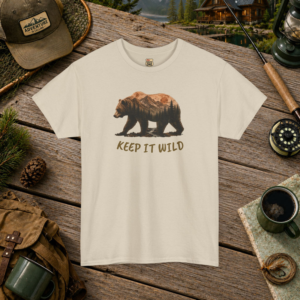 Keep It Wild Mountain Bear T-shirt