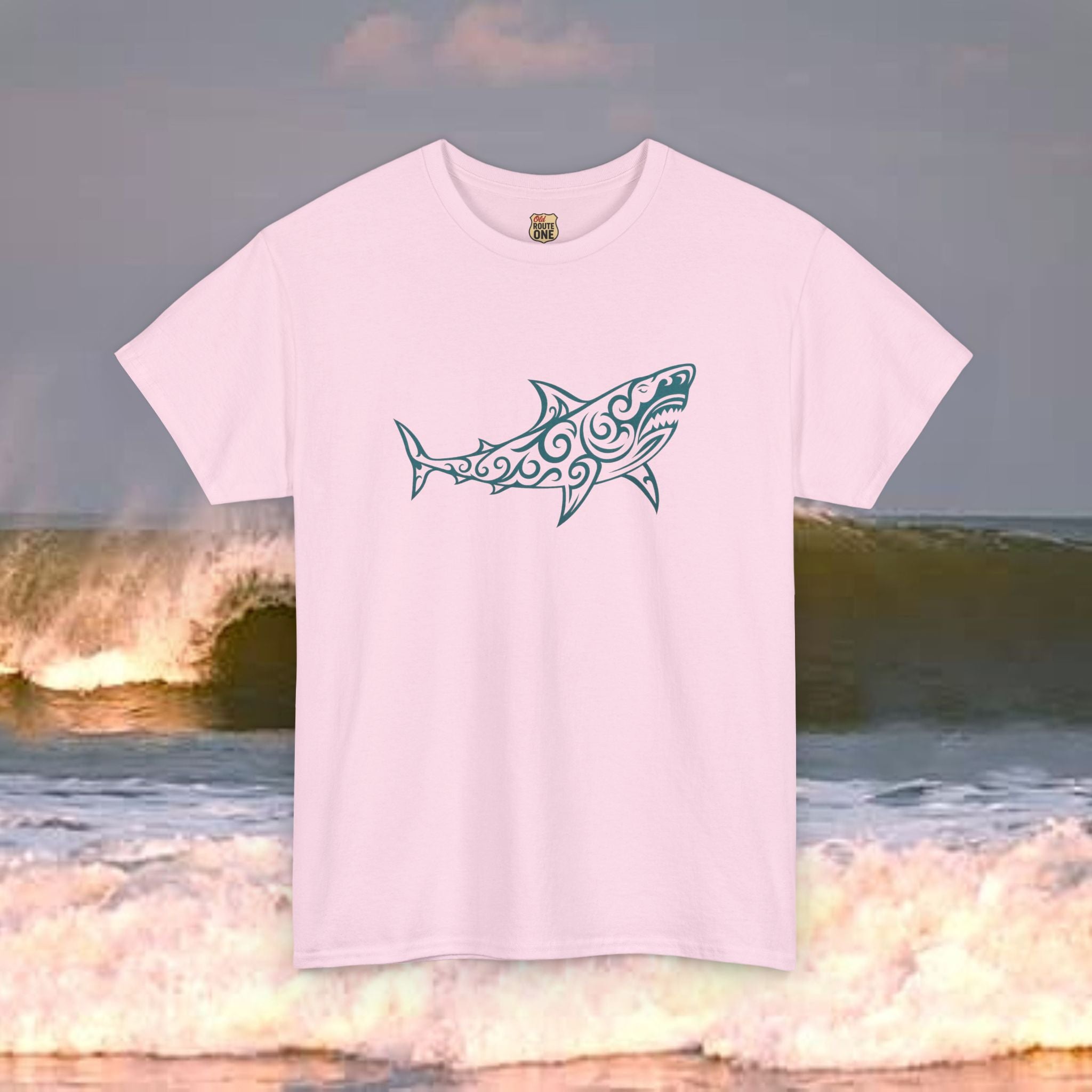 Tropical Island Shark Tee
