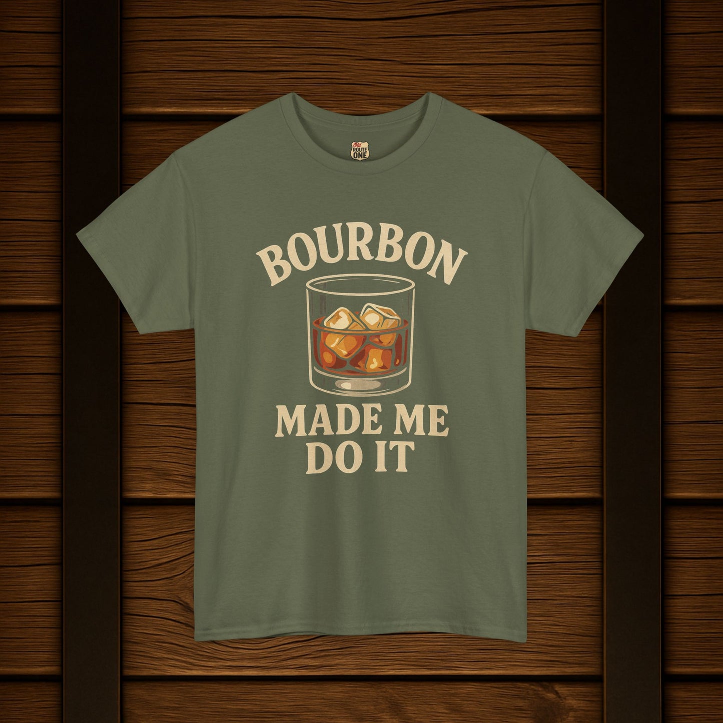 Bourbon Made Me Do It Tee - Barrel Proof Co.