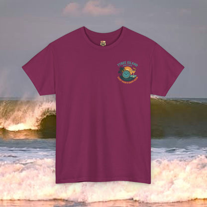 Tybee Island Edition Every Hour Is Happy Hour, Everyday Tees, Gift for Him/Her, Comfortable Fashion, Eco-Friendly