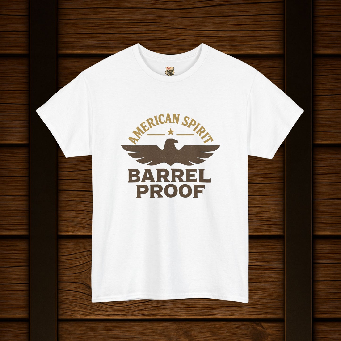 NEW T-Shirt American Spirit Barrel Proof Tee