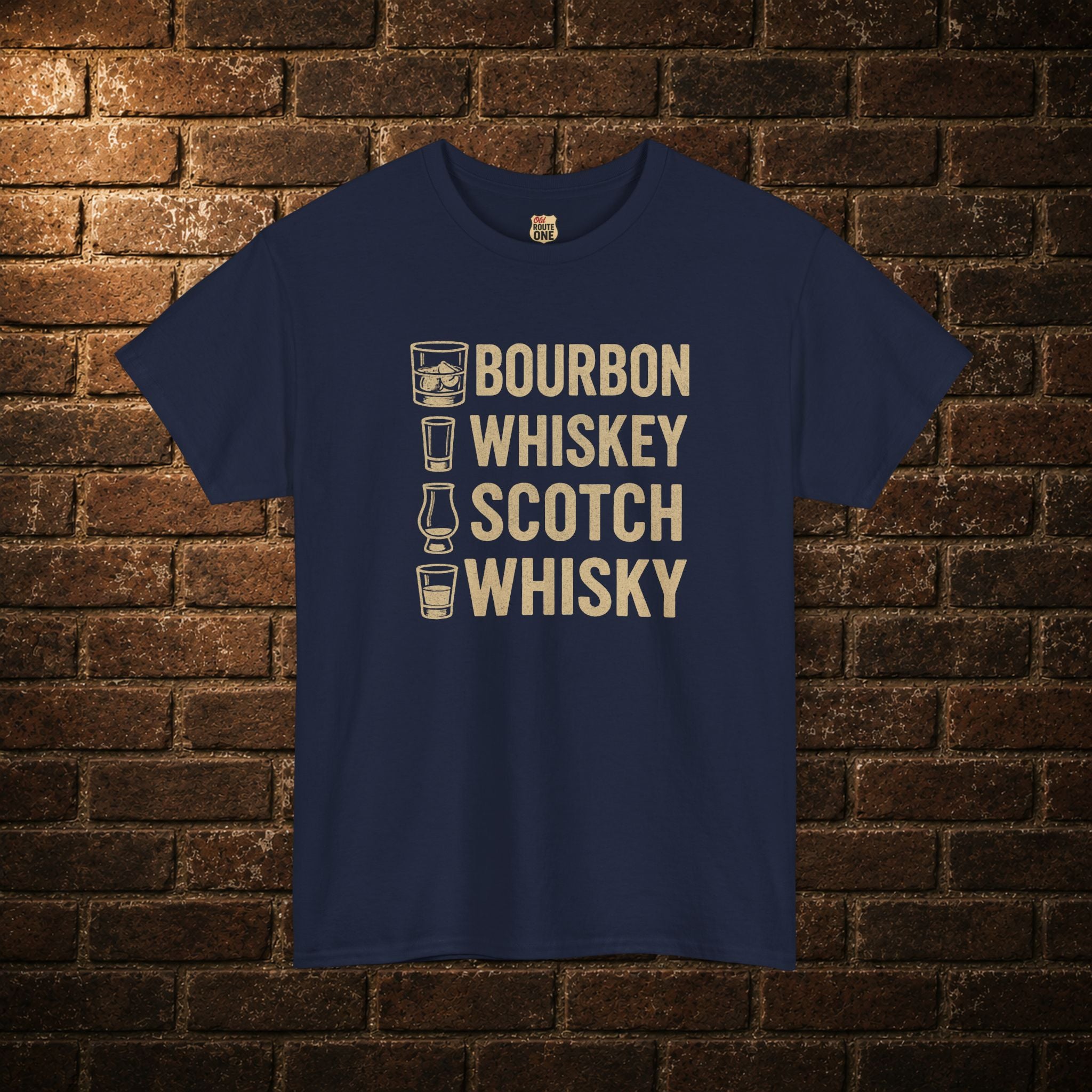 Bourbon Whiskey Scotch Whisky T-shirt