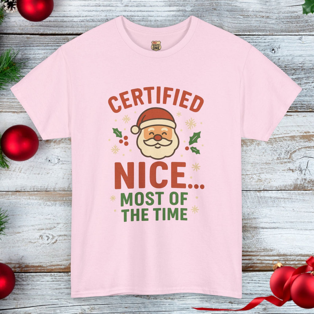 Certified Nice...Most of the Time T-shirt