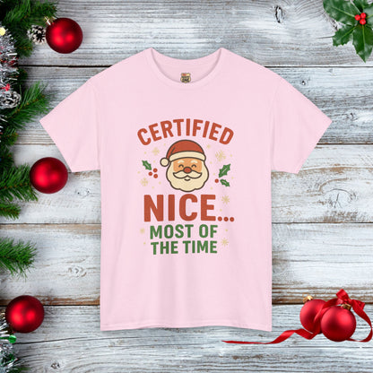 Certified Nice...Most of the Time T-shirt
