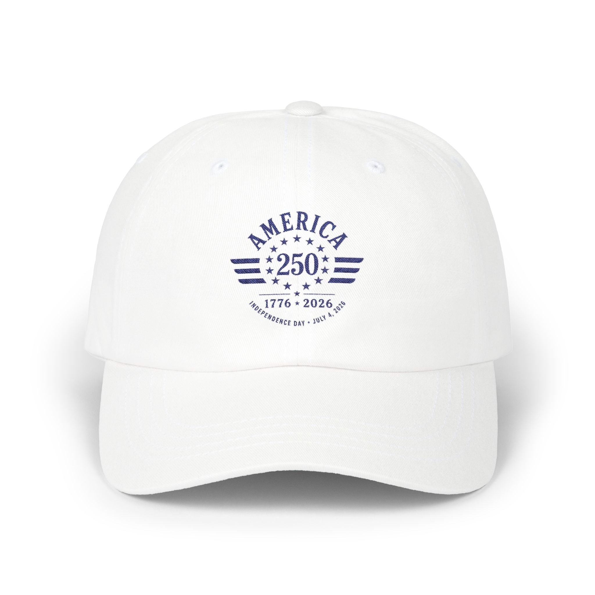 America 250 Dad Cap - 1776-2026 Patriotic Baseball Hat