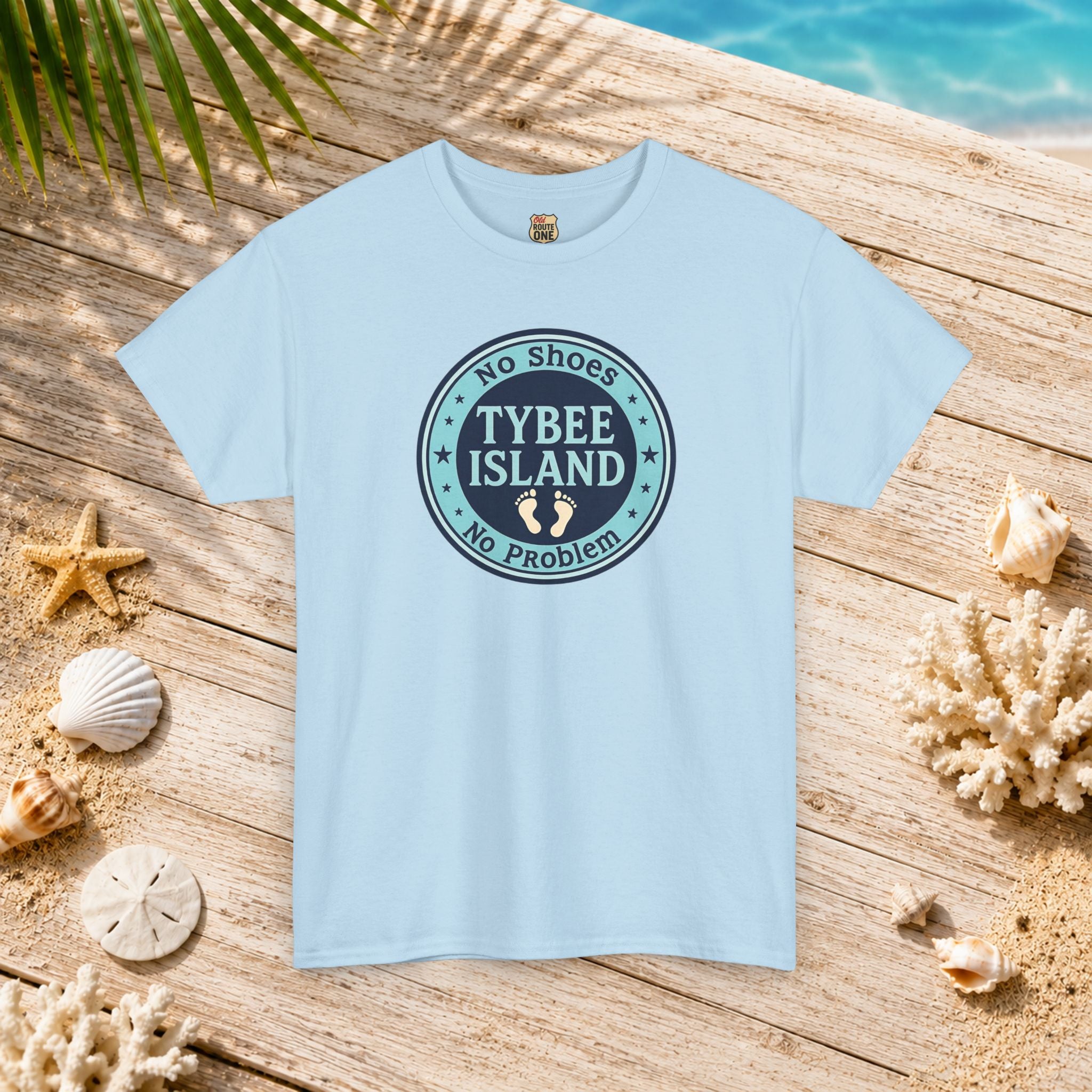 Tybee Island No Shoes No Problem , Everyday Tees
