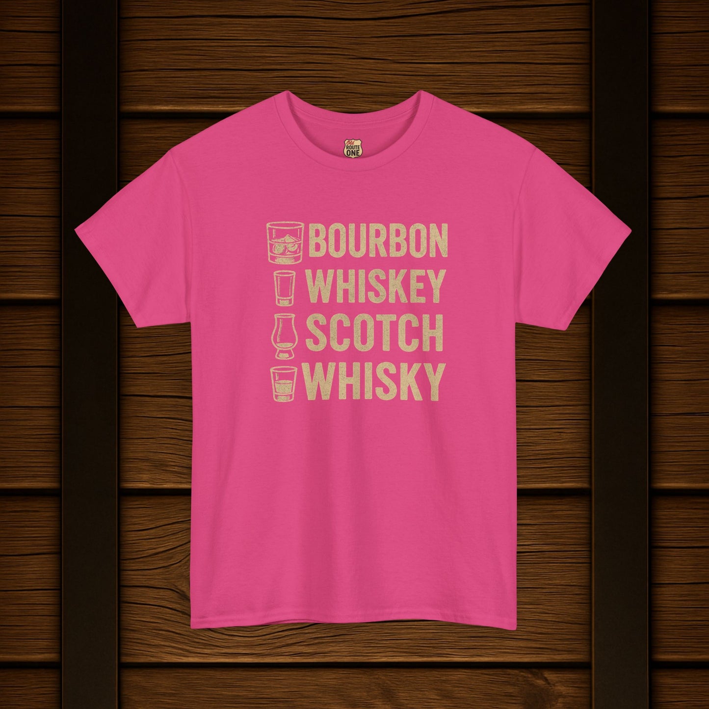 Bourbon Whiskey Scotch Whisky T-shirt
