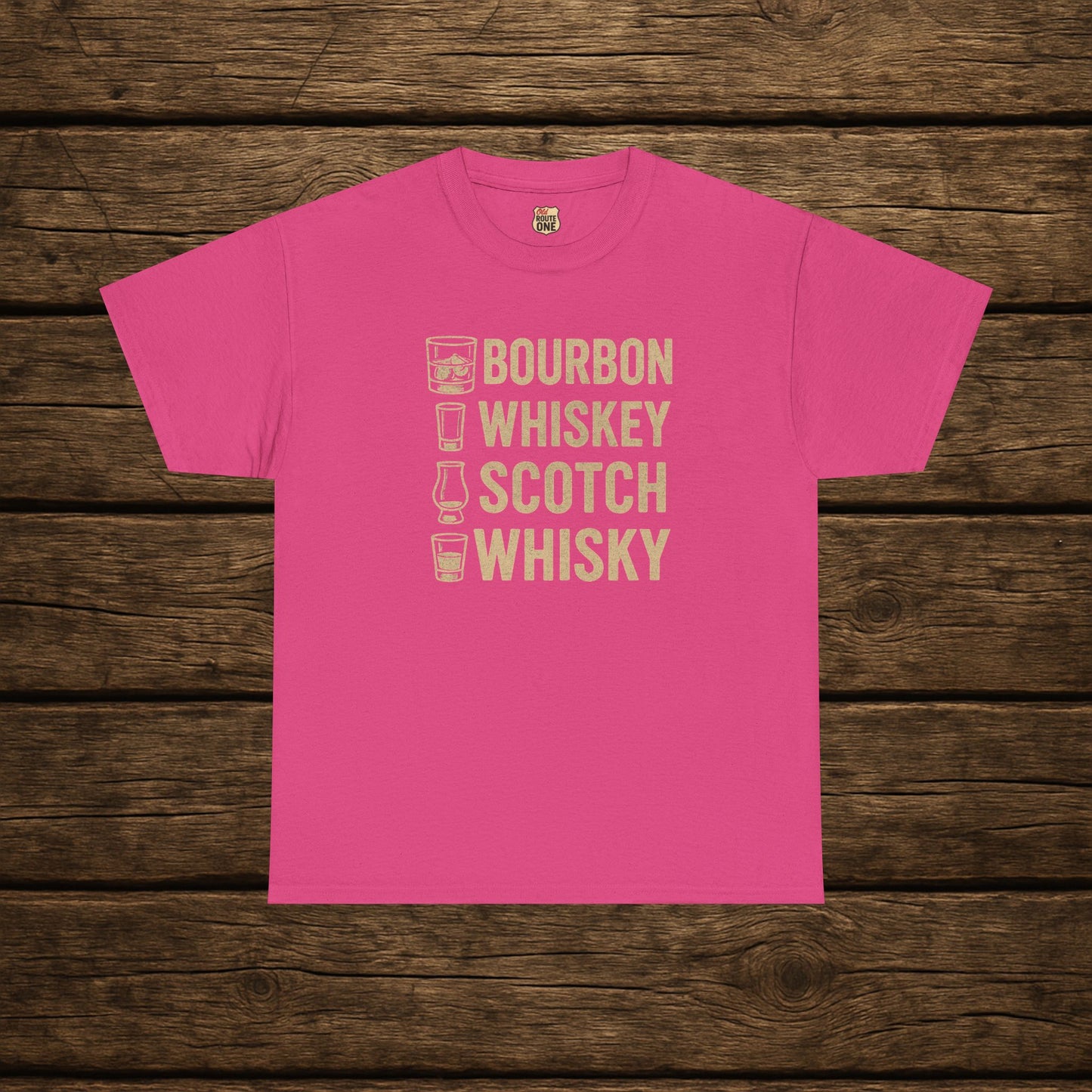 Bourbon Whiskey Scotch Whisky T-shirt