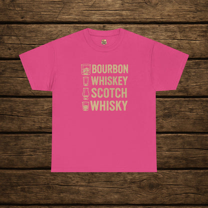 Bourbon Whiskey Scotch Whisky T-shirt