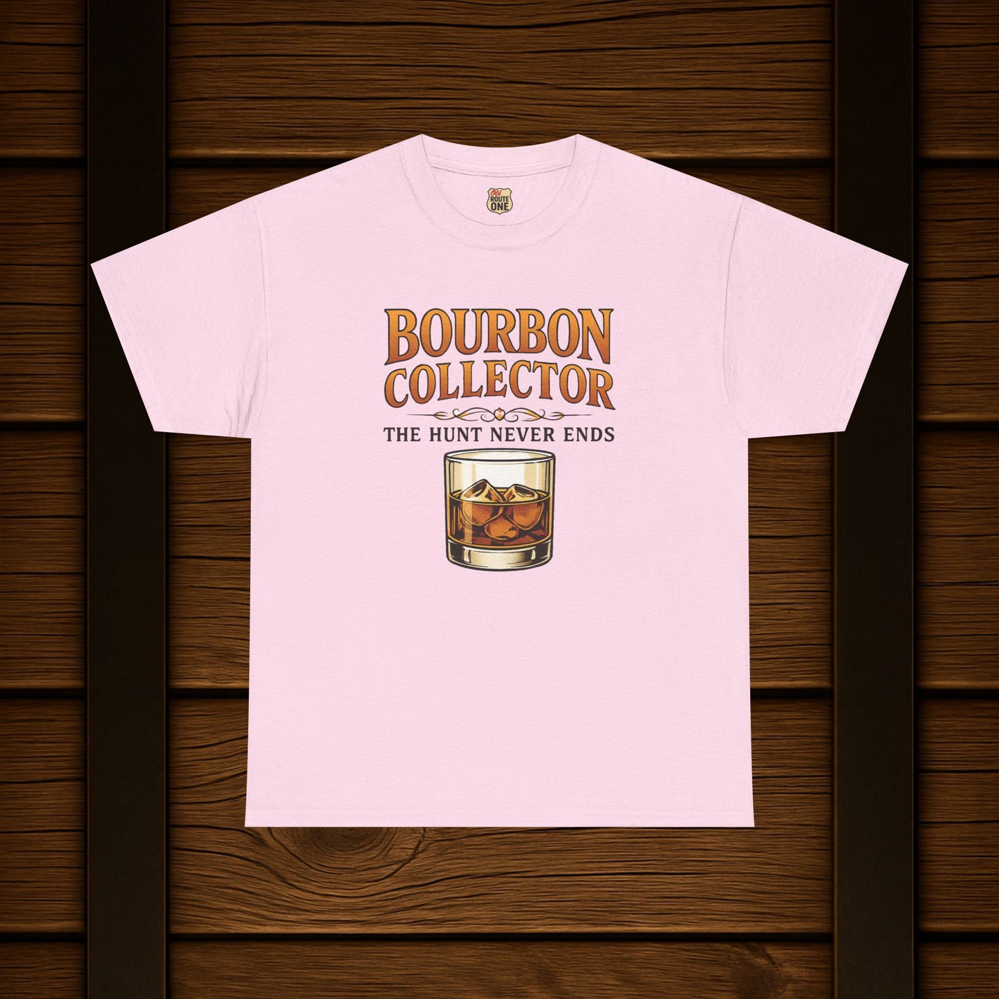 Bourbon Collector The Hunt graphic t-shirt