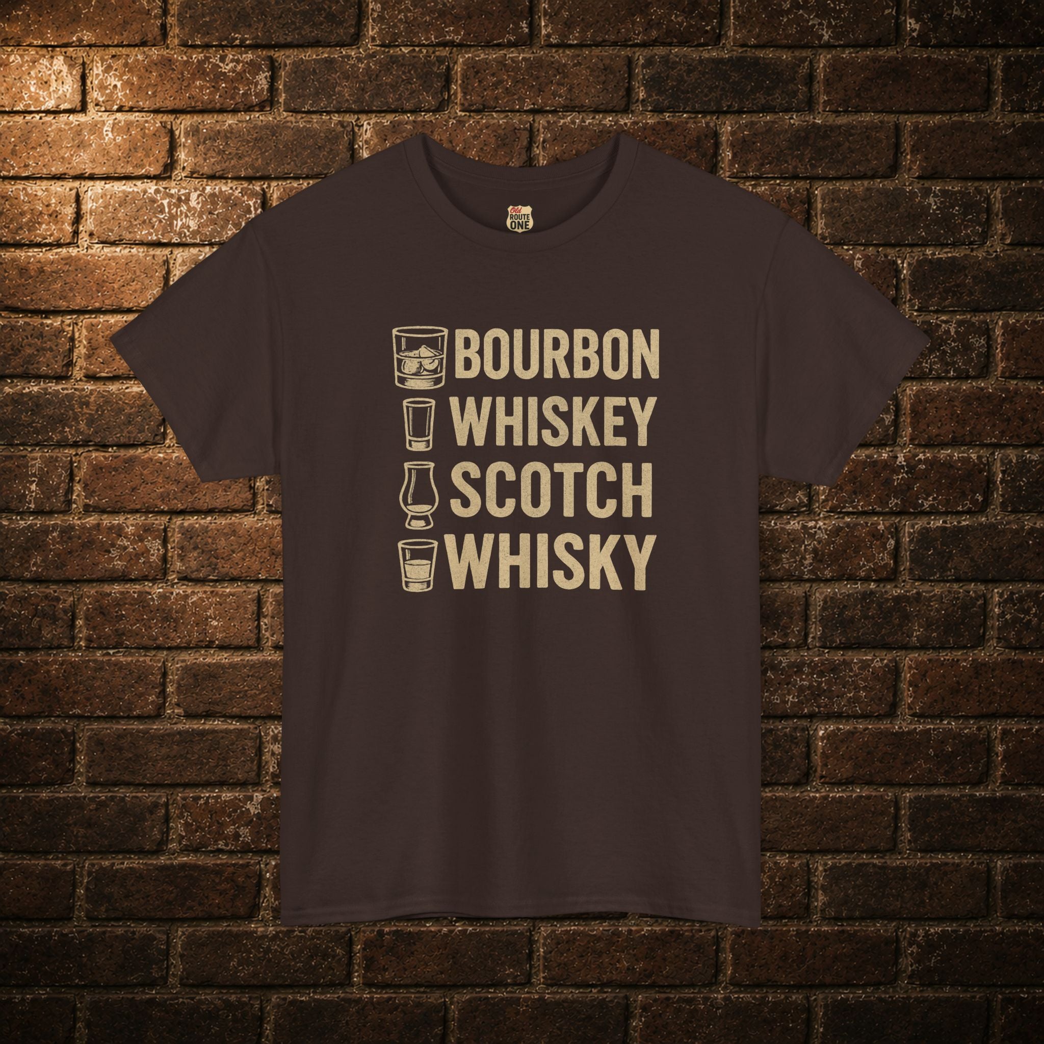Bourbon Whiskey Scotch Whisky T-shirt