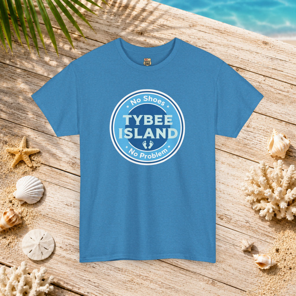 Tybee Island No Shoes No Problem , Everyday Tees