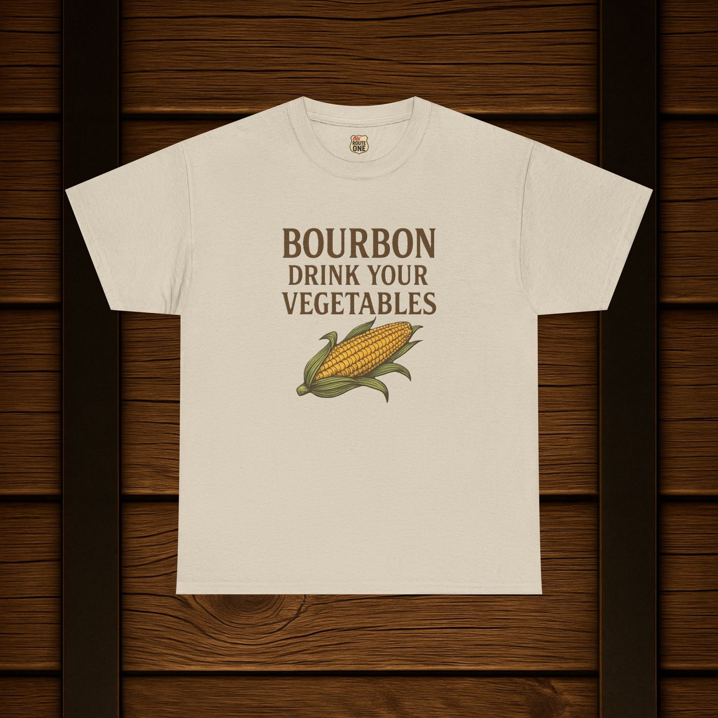NEW Bourbon Drink Your Vegetables Tee