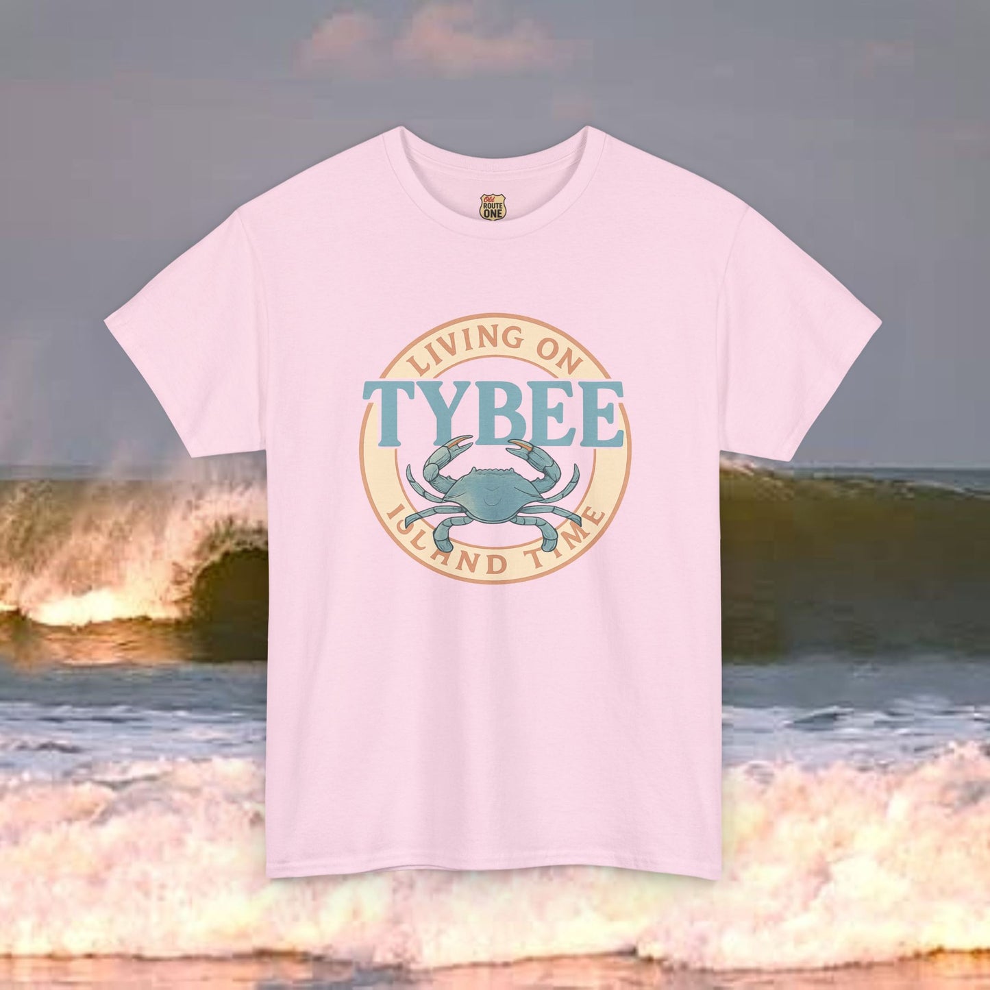 Tybee Island Living on Island Time , Everyday Tees, Gift for Him/Her, Comfortable Fashion, Eco-Friendly