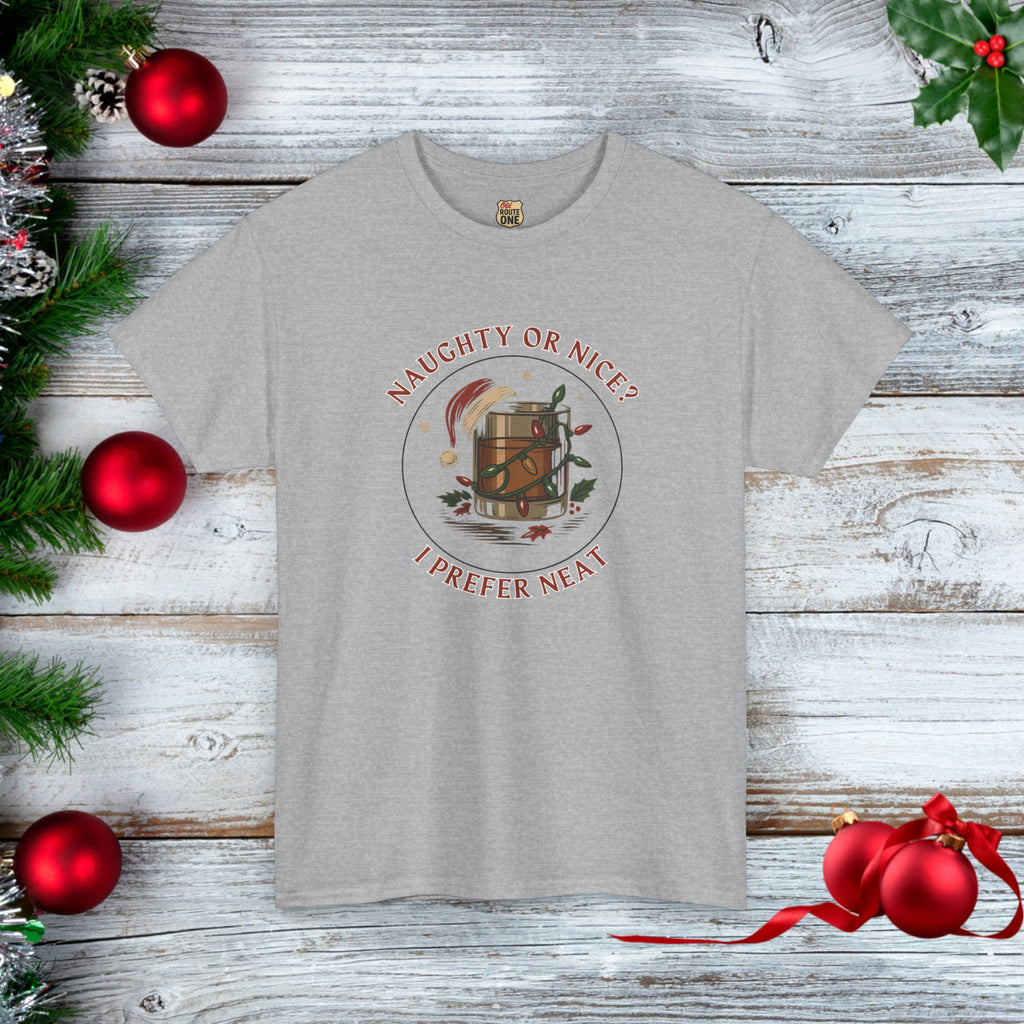 Naughty or Nice? I Prefer NEAT! t-shirt