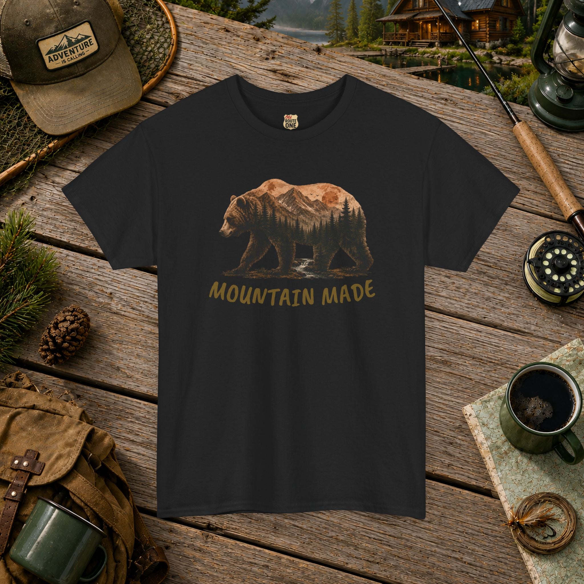Mountain Made Bear T-shirt