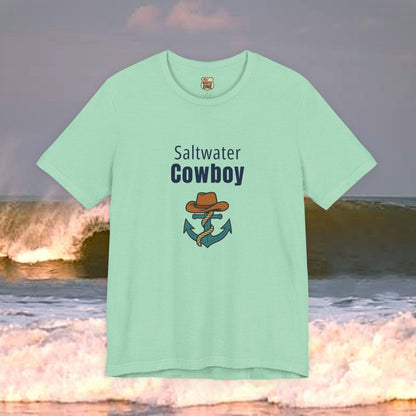 Saltwater Cowboy T-shirt - Coastal Freedom Collection