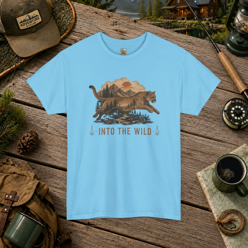 Into The Wild Mountain Lion T-Shirt