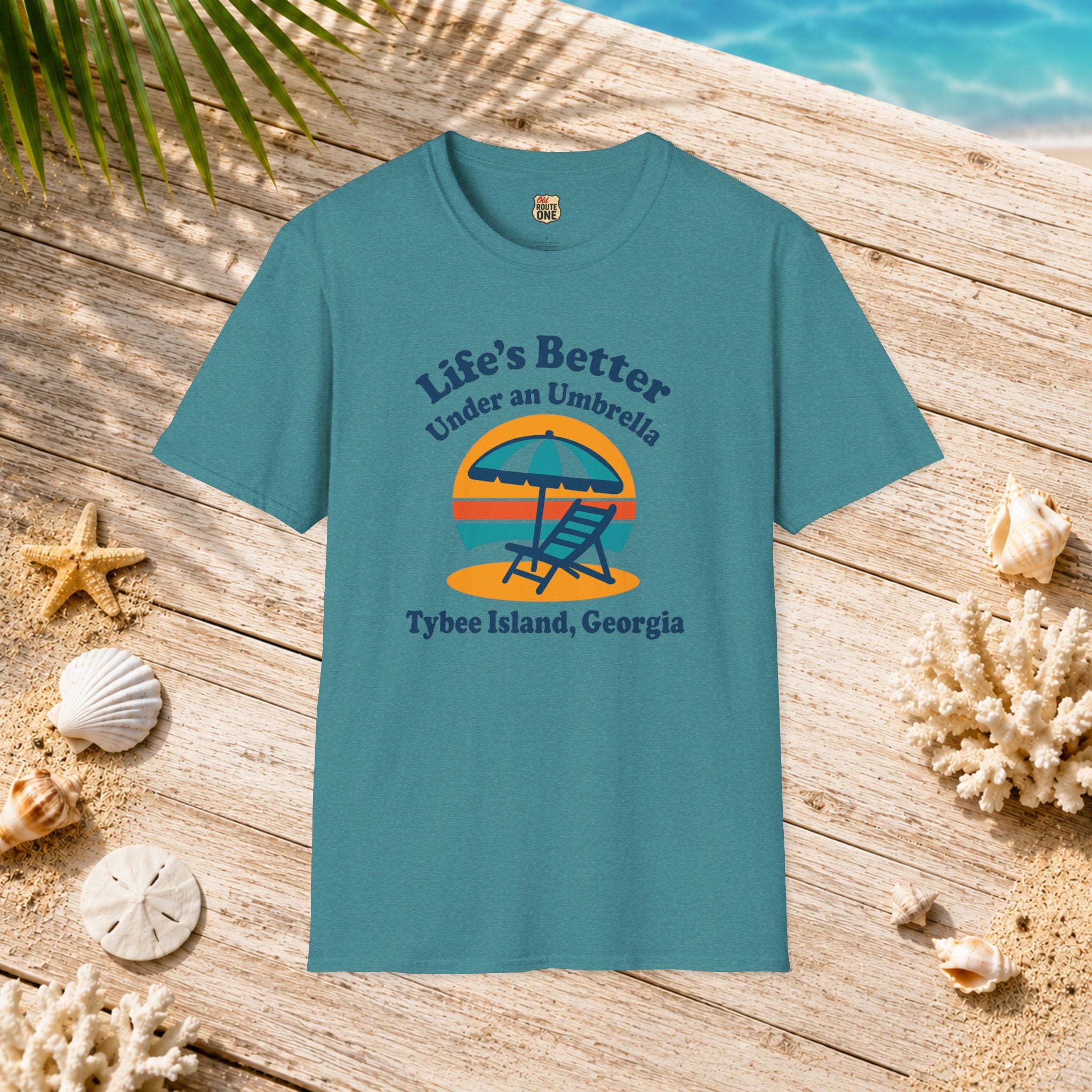 Life's Better Under an Umbrella Tybee Island Tee