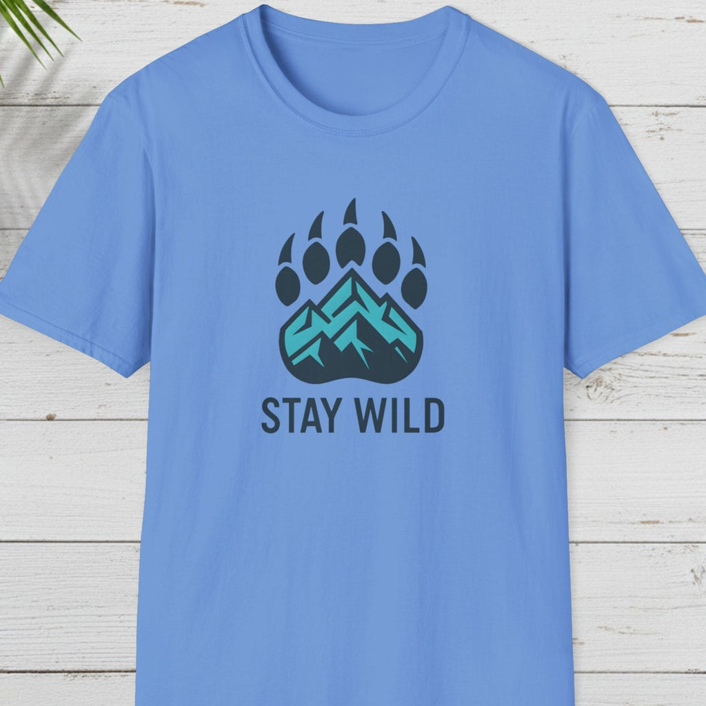 Stay Wild Mountain Emblem T-Shirt
