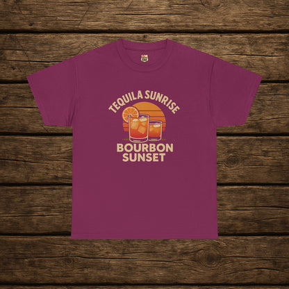 Tequila Sunrise Bourbon Sunset T-shirt