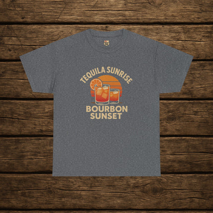 Tequila Sunrise Bourbon Sunset T-shirt
