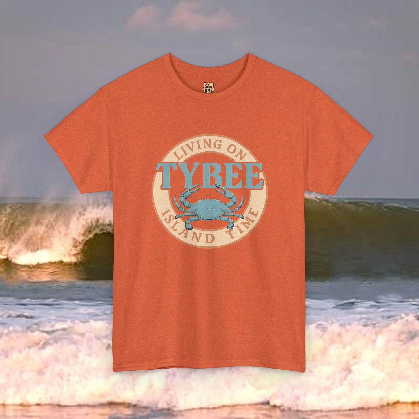 Tybee Island Living on Island Time , Everyday Tees, Gift for Him/Her, Comfortable Fashion, Eco-Friendly