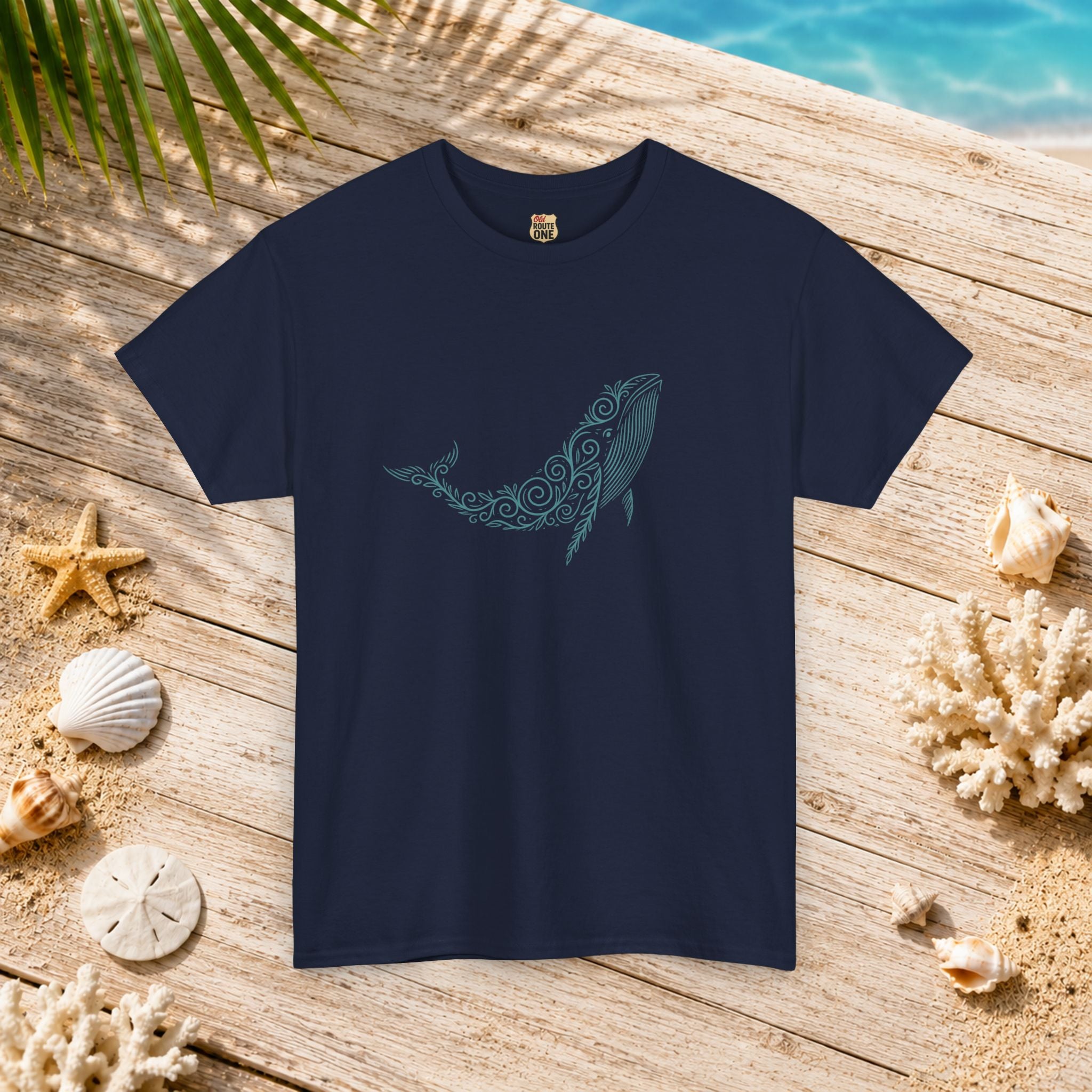 Whale Ocean Art T-shirt