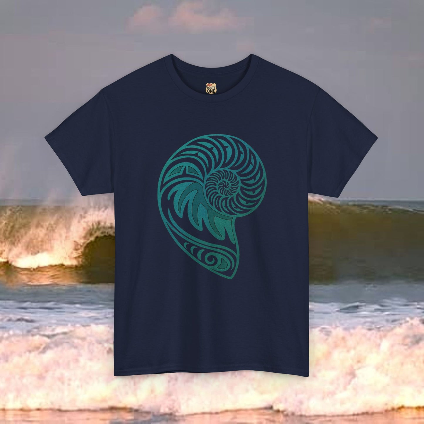 Tee - Tribal Art Nautilus Shell Shirt