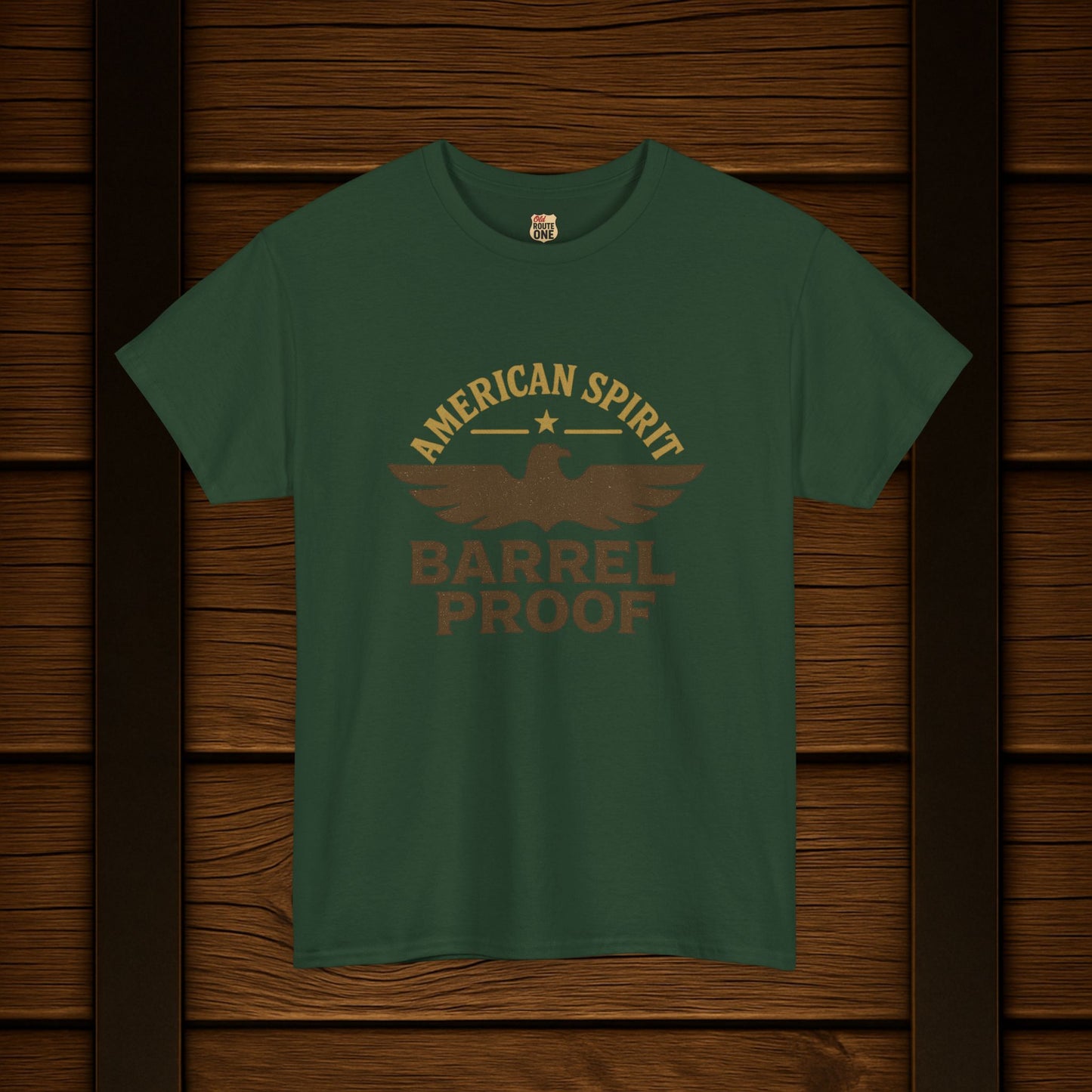NEW T-Shirt American Spirit Barrel Proof Tee