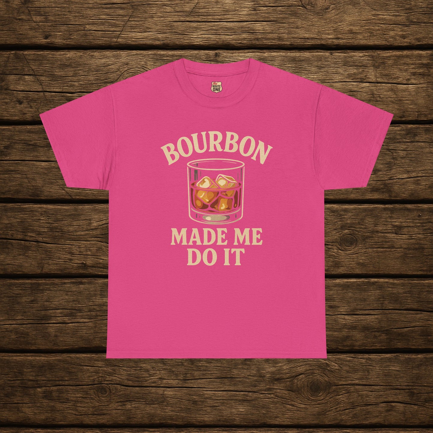 Bourbon Made Me Do It Tee - Barrel Proof Co.