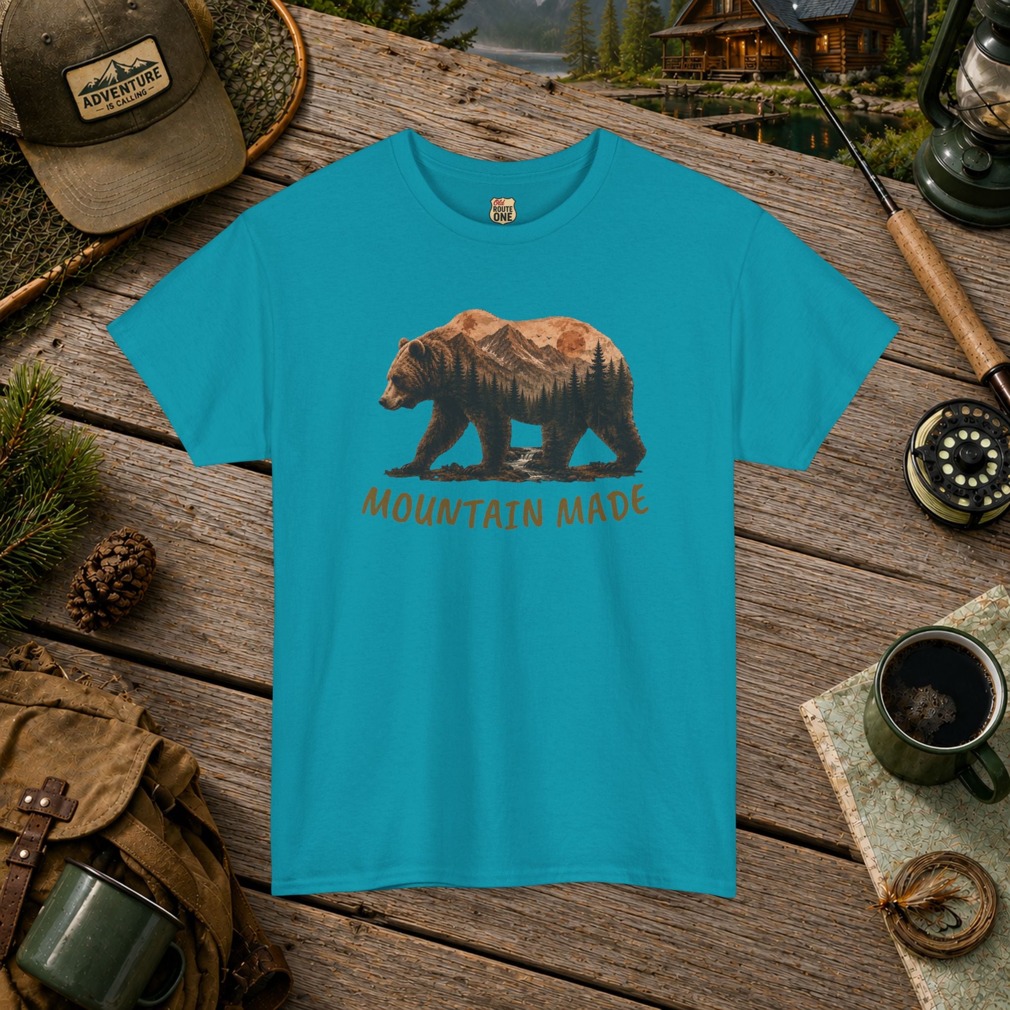 Mountain Made Bear T-shirt