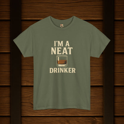 NEW Neat Drinker Bourbon T-shirt