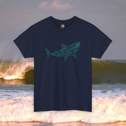 Tropical Island Shark Tee