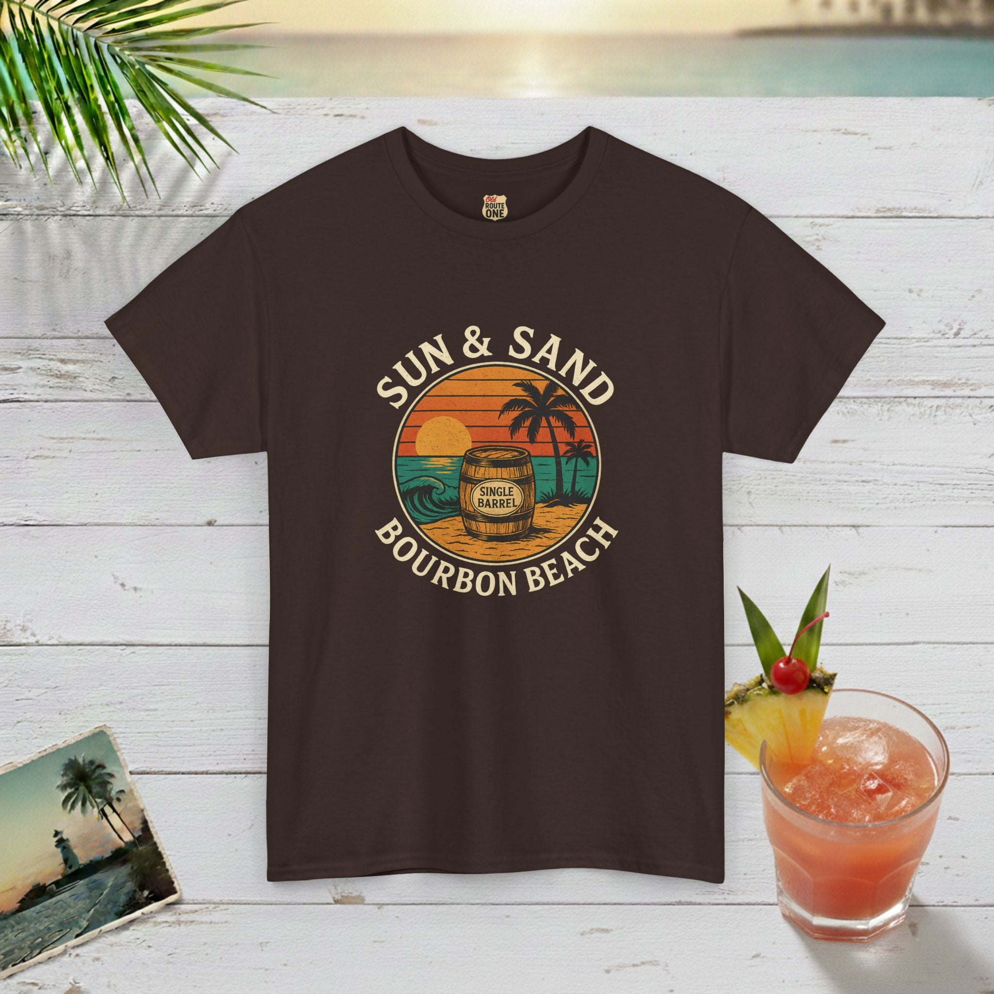 BOURBON BEACH SUN & SAND T-shirt