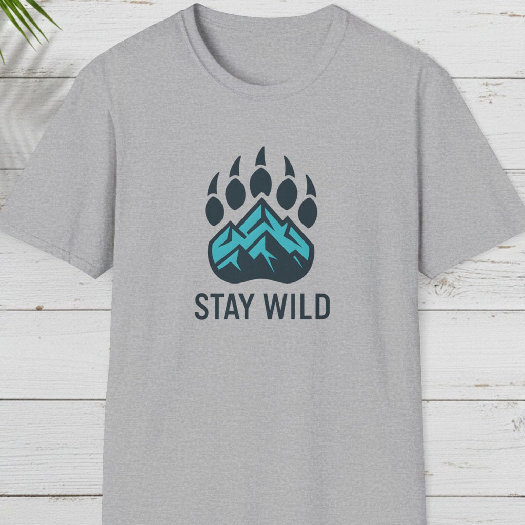 Stay Wild Mountain Emblem T-Shirt