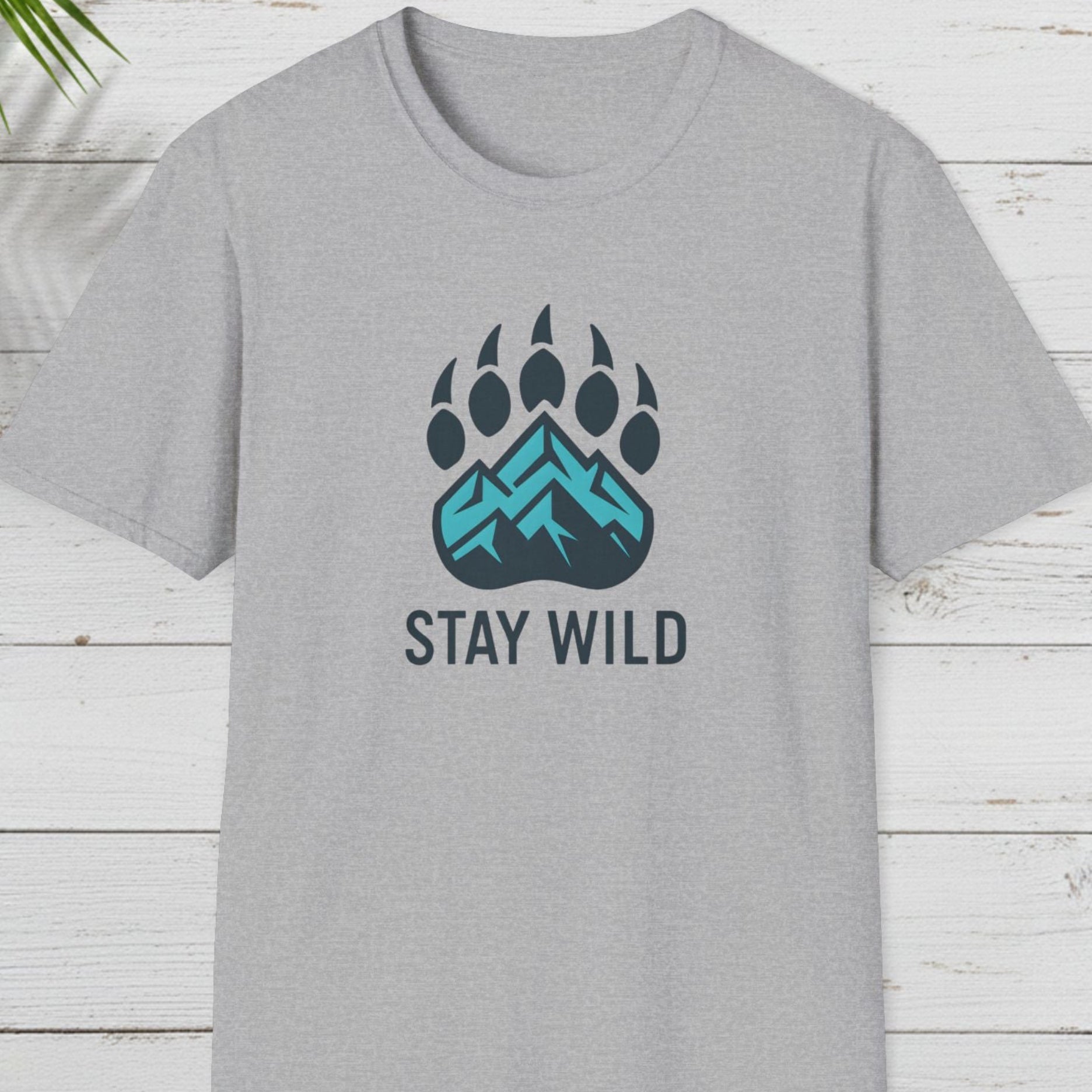 Stay Wild Mountain Emblem T-Shirt