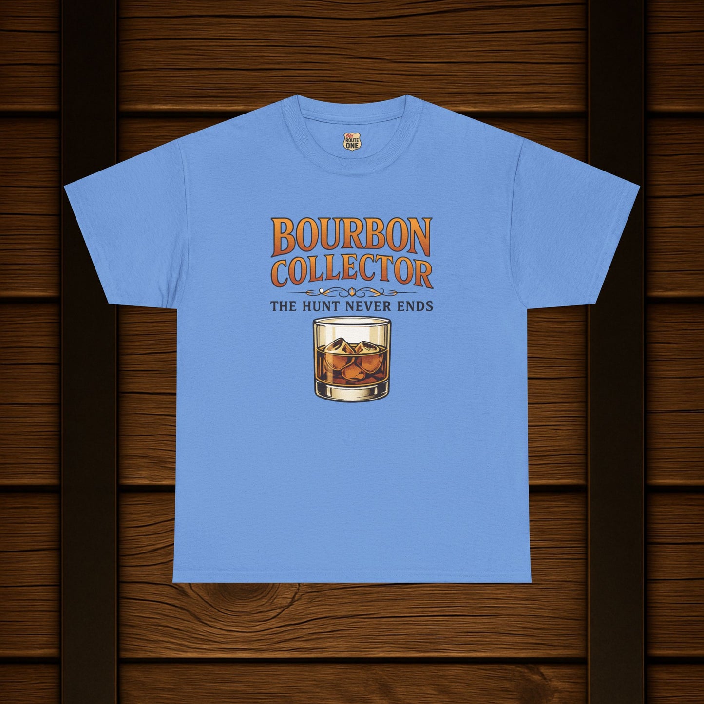 Bourbon Collector The Hunt graphic t-shirt