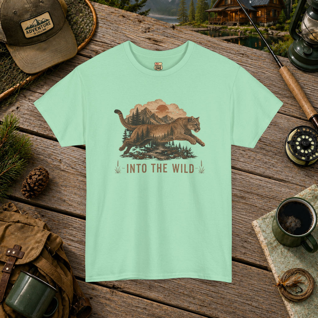 Into The Wild Mountain Lion T-Shirt